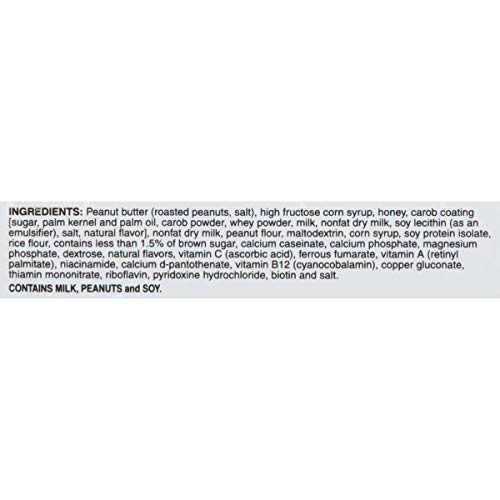 Tiger's Milk Peanut Butter & Honey Protein Nutrition Bar, 35 g (Pack of 96)