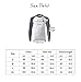 Men's Long & Short Sleeve Rashguard Performance UV Sun Protection UPF 50+ Swim Surf Tee
