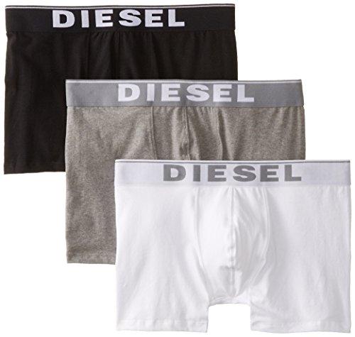 Diesel Men's Sebastian 3-Pack Essentials Boxer Brief, Multi, Medium