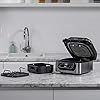 Ninja Foodi Health Grill and Air Fryer [AG301UK] 5.7 Litres, Brushed Steel and Black