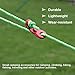 KRATARC 4m Outdoor Guy Lines Tent Cords Lightweight Camping Rope with Aluminum Guylines Adjuster Tensioner Pouch for Tent Tarp, Canopy Shelter, Camping, Hiking, Backpacking (Green- 12pcs)