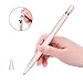 pzoz Case Compatible with Apple Pencil Case Elastic Protective Silicone Sleeve iPencil Grip Full Skin Cover Holder Pocket Pen Stick Pouch Accessories Kit Compatible for iPad Pro 9.7/10.5/12.9(Pink)