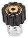 Forney 75108 Pressure Washer Accessories, Female Screw Coupling, M22F to 3/8-Inch Female NPT