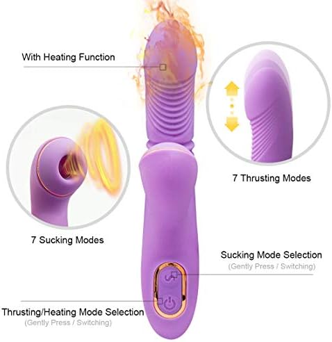 Double Head Rechargable Waterproof 7 Modes Electric Mass-Age Wand with Neck Shoulder Back Recovery