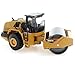 Ailejia 1/50 Scale Diecast Road Roller Toy Models Construction Vehicle Model Grader Engineering Road Planer Vehicle Toys for Kids (Road Roller)
