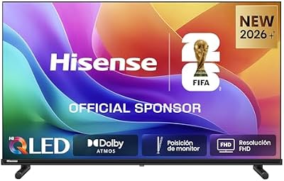 40A5S - Smart TV Hi-QLED FHD 32 polegadas, Cor Hi-QLED, Dolby Atmos, Posição do Monitor, Resolução FHD, Redução de Ruído, Airplay, Pronto para Casa Inteligente
