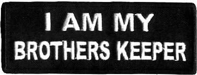 I Am My Brothers Keeper Patch - By Papaya Shop - 3.5x1.35 inches