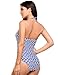 Ekouaer Womens Bathing Suit Halter High Neck Backless One Piece Swimsuit