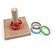 Alfie Pet - Darcy Educational Woonden Ring Tower Toy for Birds