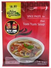 Asian Home GourmetSpice Paste for Thai Tom Yum Soup (5 X 1.75 Oz)