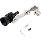AutoKguard Turbo Sound Simulator Whistle External Modified Muffler Exhaust Fake Turbo Muffler Blow Off Valve Whistle Pipe Sou