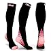 Compression Socks For Women and Men | Fits Most Wide Calfs - Great for Varicose Veins, Leather Riding Boots, Travel, Medical Nurse, Running, Pregnancy, Swelling. (S/M - US Women 5.5-8.5 / US Men 5-9)