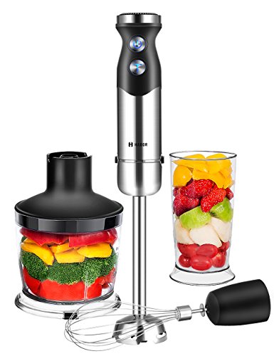 Habor Smoothie Blender, Shakes Blender with 900 Watt and 18000 RPM High Speed Quite Motor, BPA Free Smoothie Mixer with 2 Large Tritan Travel Cups 32oz/18oz, Portable Personal Blender for Home/Kitchen