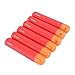 Yosoo 60 PCS Refillable Mega Sponge Round Head Soft Bullets Refill Darts Foam Darts for Elite Nerf N-strike Mega Centurion Sniper Blaster Kid Toy Gun, Red