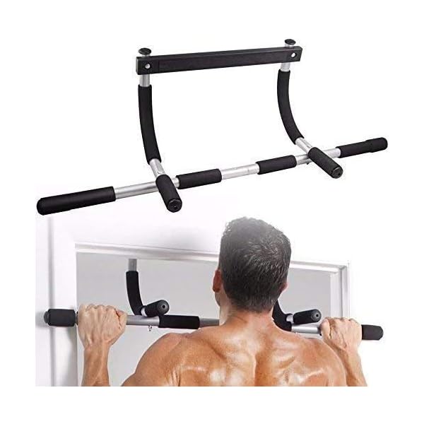 Dporticus Power Tower Workout Dip Station Multi-Function Home Gym Strength Training Fitness Equipment