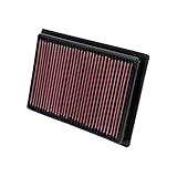 K&N Air Filter: High Flow ATV UTV Air Filter Fits Polaris 2008 - 2016 Ranger RZR 800 Washable & Reusable OEM Replacement Air Filter PL-8007