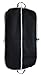 MISSLO Black Zippered Hanging Garment Suit Bag 42