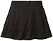 Amy Byer Girls' Everyday Favorite Circle Skirt with Pockets, Black, Large