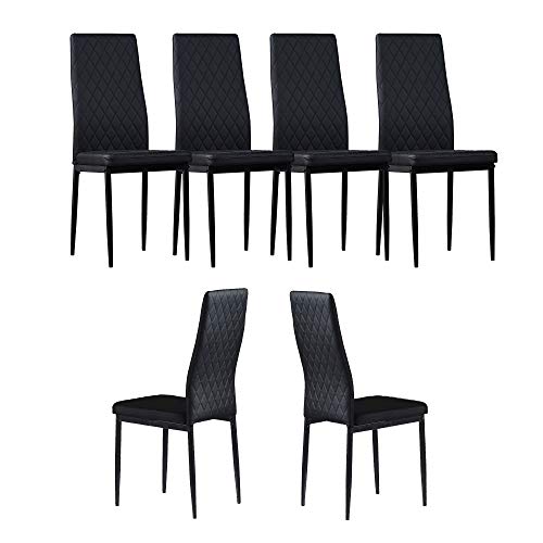 JT Modern Minimalist Dining Chair Fireproof Leather Sprayed Metal Pipe ...