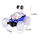 RC Stunt Car, YKS Invincible Tornado Twister - Multifunctional Rechargeable RC Acrobatic Stunt Car with LED Lights and Music (Blue)