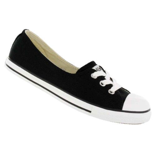 converse dance lace black