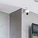 Wall Mount for YI Dome Camera and YI Cloud Home Camera, Myriann Wall Mounted Bracket Holder for YI Home Camera Height and Angle Adjustment with Nice Appearances for YI Home Security Camera,(White)