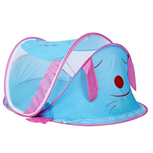 Baby Mosquito Net Bed, Portable Foldable Travel Zippered Infant Canopy Tent Newborn Crib for Summer