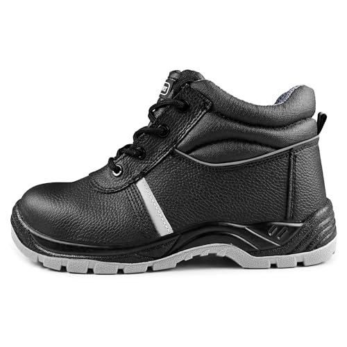 SAFEWAYPOWER STEEL TOE WORK BOOTS FOR MEN, SLIP-RESISTANT  display picture 1