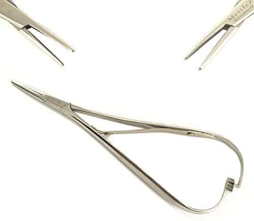 Mathieu Needle Holder Slim Pliers Orthodontic Lingual Ligature Tools Lab Dental by MettleZ