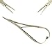 Orthodontic Slim Lingual Mathieu Needle Holder PRO Grip Tool Pliers Ligature Lab Dental Surgical Forceps (Stainless Silver)