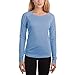 Vapor Apparel Women’s UPF 50+ UV Sun Protection Long Sleeve Performance Regular Fit T-Shirt for Sports and Outdoor, Medium, Columbia Blue