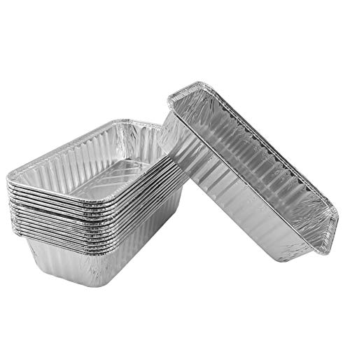 BBQ Future 15 Pack Aluminum BBQ Drip Pans Grill Grease Trays Foil Pan Compatible Traeger