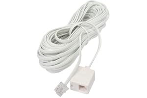 Telephone Extension Cord Male to Female with RJ-11 connectors - 50FT