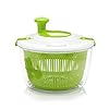 BCGT Hot Wash en spin-Dry Salad Spinner Grote DryerFGood Vegetable New Bowls Green (Color : B)