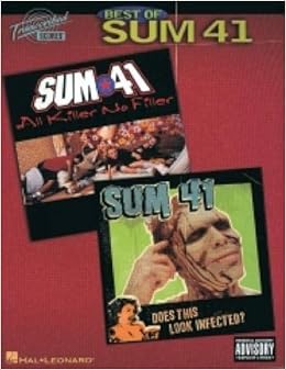 Best Of Sum 41 Transcribed Scores Sum 41 0073999498387 Amazon