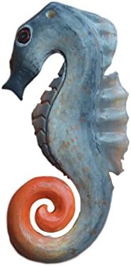 Soul Jewelry Sea Horse Bead Ocean Beach Focal Bead Color Handpainted from Natural Eco Friendly Recycled Buffalo Bone