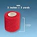 Juvale Self Adherent Bandage Wrap - 2 in x 5 yd, 24 Rolls, Multicolor - Elastic Cohesive Adhesive Bandage for Tattoo Grip & Sport Tape, Vet Wrap & Wrist Support