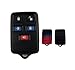 KEMANI New 5 Buttons Replacement Keyless Remote Key case fob Shell Cover Compatible with 2004 2005 2006 2007 2008 2009 2010 2011 Ford Expedition Lincoln Navigator No Chips Inside