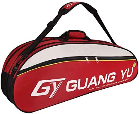 テニス ラケットバッグ バドミントン 収納バッグ 2ways 大容量 スポーツバッグ 4 6本入れ バドミントンラケットバッグ シューズ収納可 軽量 防水 丈夫 通気性 多機能 アウトドア テニスバッグ ラケット収納ケース 部活 学校 運動用品 人気 オシャレ 男女兼用 Indees In