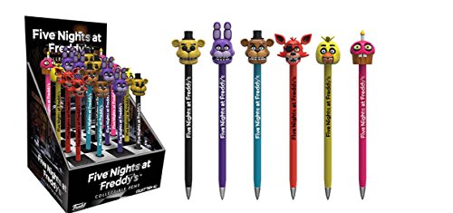 Five Nights at Freddy's Funko Pop Pen Set - 6 pcs ( 1 of Each Character)