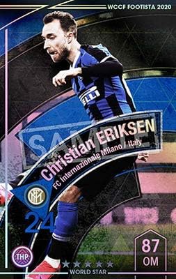 Amazon Co Jp Wccf Footista Ranked Up F Ex R Cristian Ericksen 5 Ws Toys