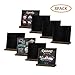 8 Pack Mini Chalkboard Signs, 5 X 6 Inch Vintage Wooden Tabletop Chalkboard Sign with Base Stand, Small Message Chalkboard Sign for Party, Restaurant, Wedding Signs, Bar Countertop and Home