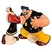 Westland Giftware Popeye Magnetic Olive Oyl and Brutus Salt and Pepper Shaker Set, multi-colored, 8