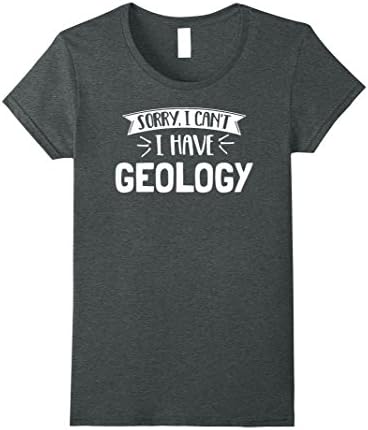 Womens Geology T-Shirt for Girls, Women, Boys &amp; Men Small Dark Heather