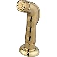 Kingston Brass Gourmetier KBS792SP Kitchen Faucet Sprayer, Polished Brass