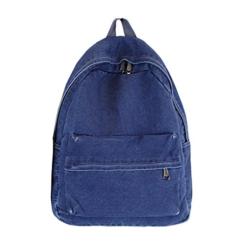 Artone denim cotton big capacity backpack school daypac…