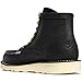 Danner 6” Bull Run Steel Toe Work Boots for Men - Oiled Full-Grain Leather with Non Slip Wedge Outsole and 3-Density Cushion Footbed, EH Resistant, Black - 11 D