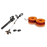 Worx 20V String Trimmer, Edger & Leaf Blower Bundle