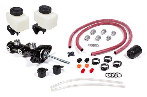 Wilwood260-14242-BK Tandem M/C Remote Mnt15/16in Bore Black, 1 Pack