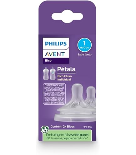 Kit Duplo Bicos Anti-Colic T1 0m+ SCY761/02 Philips Avent | Amazon